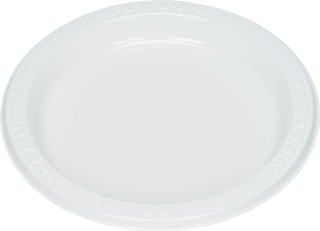 Tablemate® Disposable Round Plastic Plate, 6