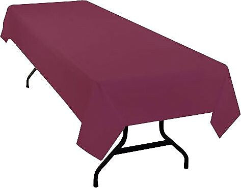 Tablemate® Heavy Duty Tablecover, Burgungy, 108
