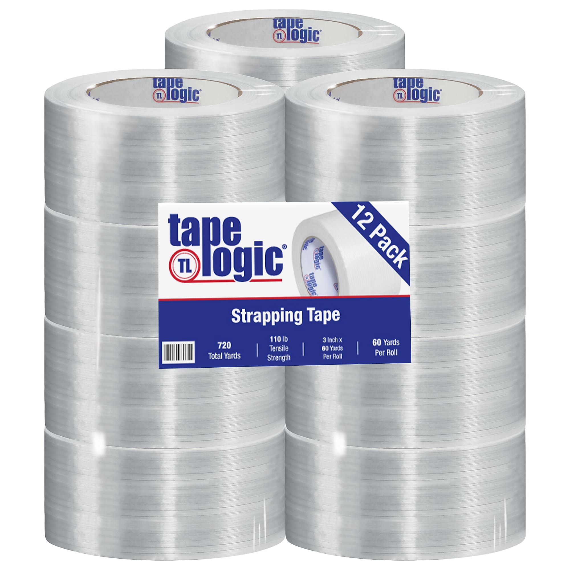 Tape Logic® 1300 Strapping Tape, 3
