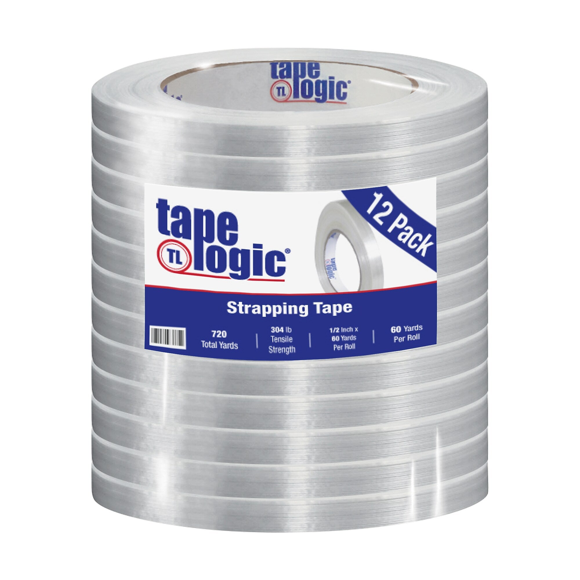 Tape Logic® 1500 Strapping Tape, 1/2