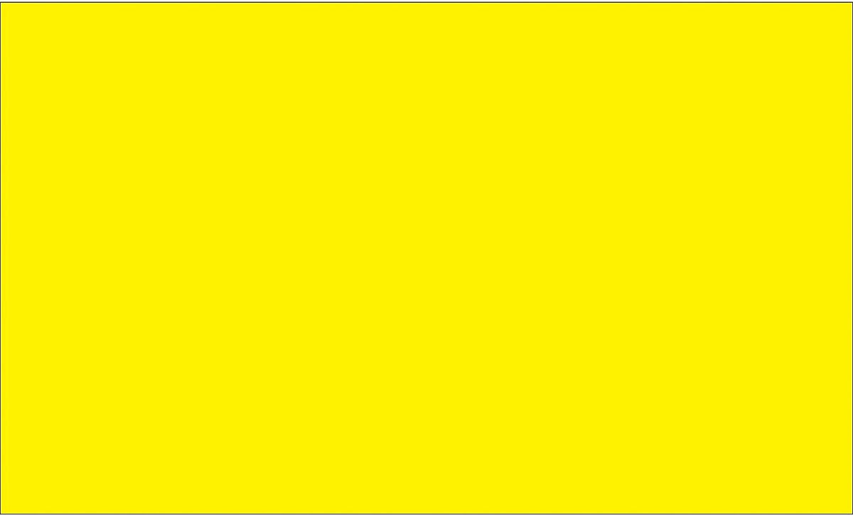 Tape Logic 2" x 4" Rectangle Inventory Label, Fluorescent Yellow, 500/Roll