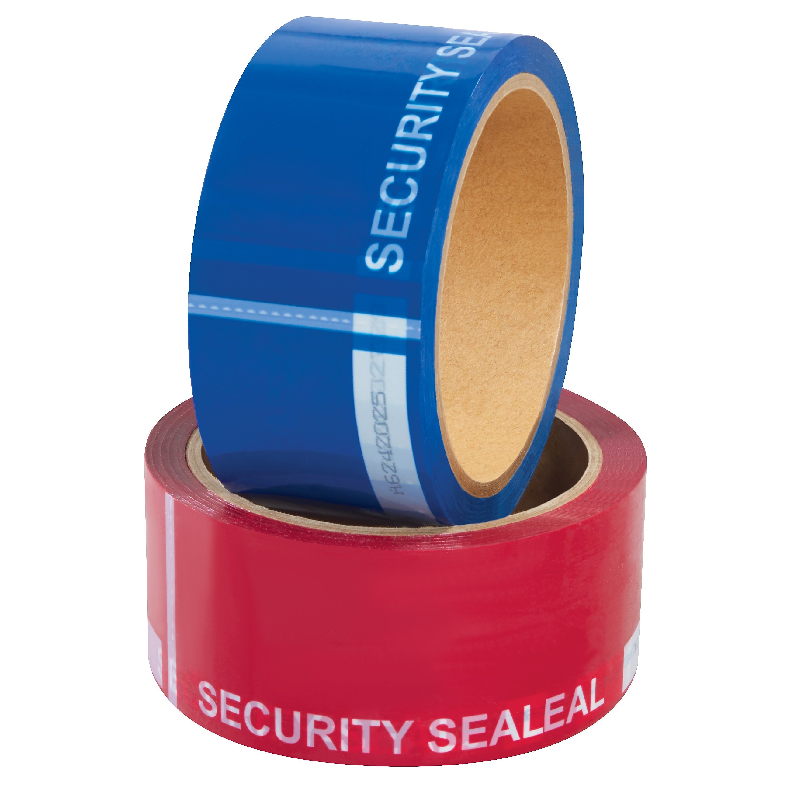 Tape Logic 2" x 5 3/4" Security Strip, Blue, Roll