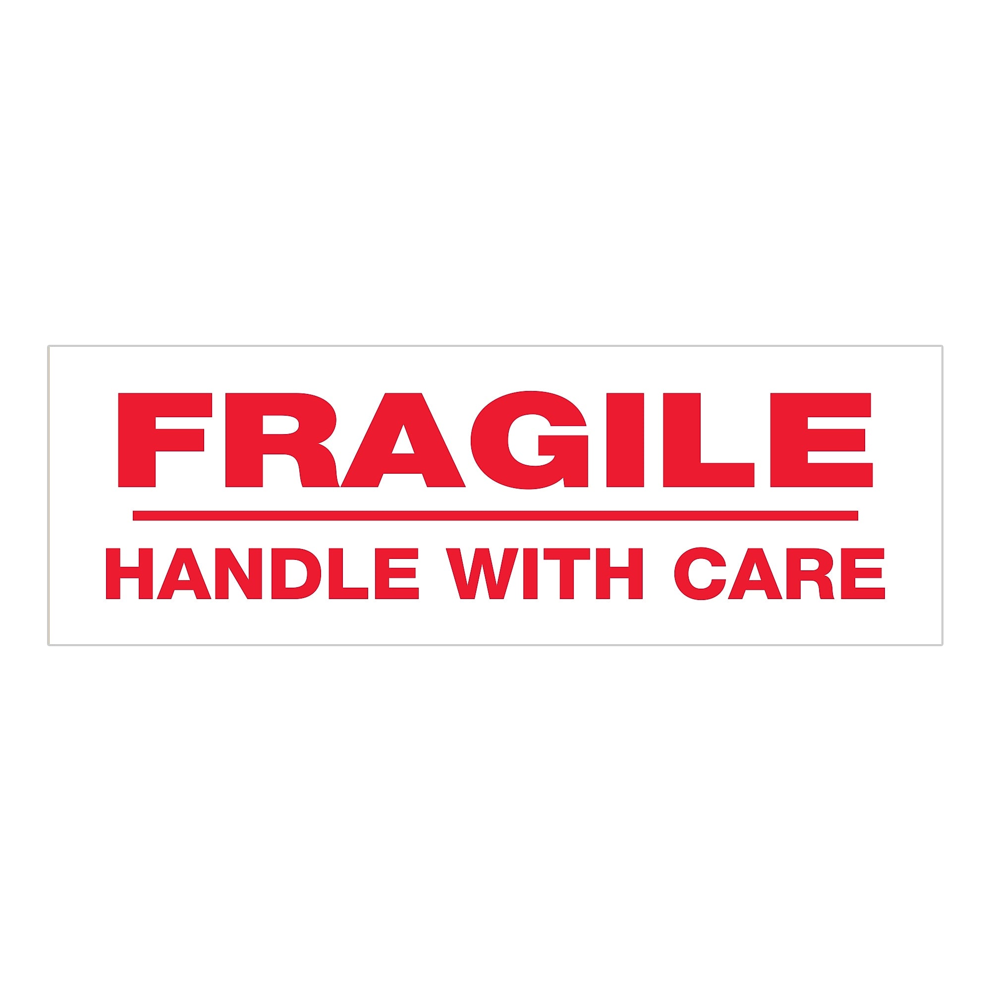 Tape Logic® Pre-Printed Carton Sealing Tape, 