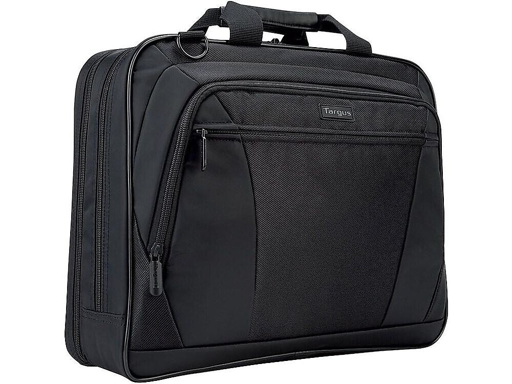 Targus CityLite Laptop Briefcase, Black Polyester