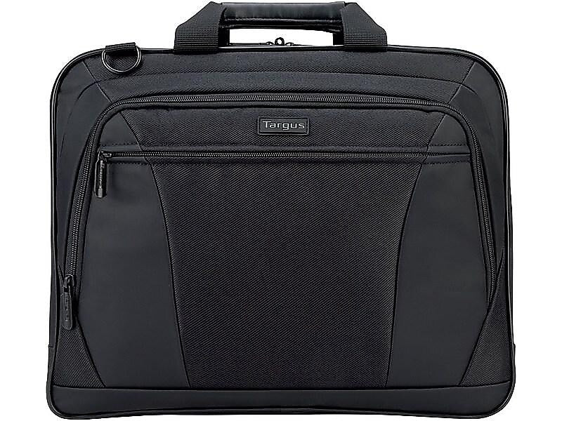 Targus CityLite Laptop Briefcase, Black Polyester