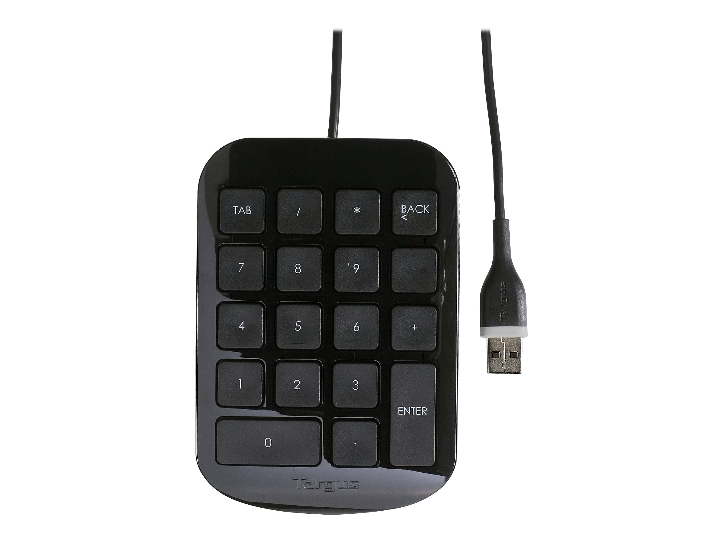 Targus Ergonomic Numeric Wired Keypad, Black – Personal Touch Cleaning ...