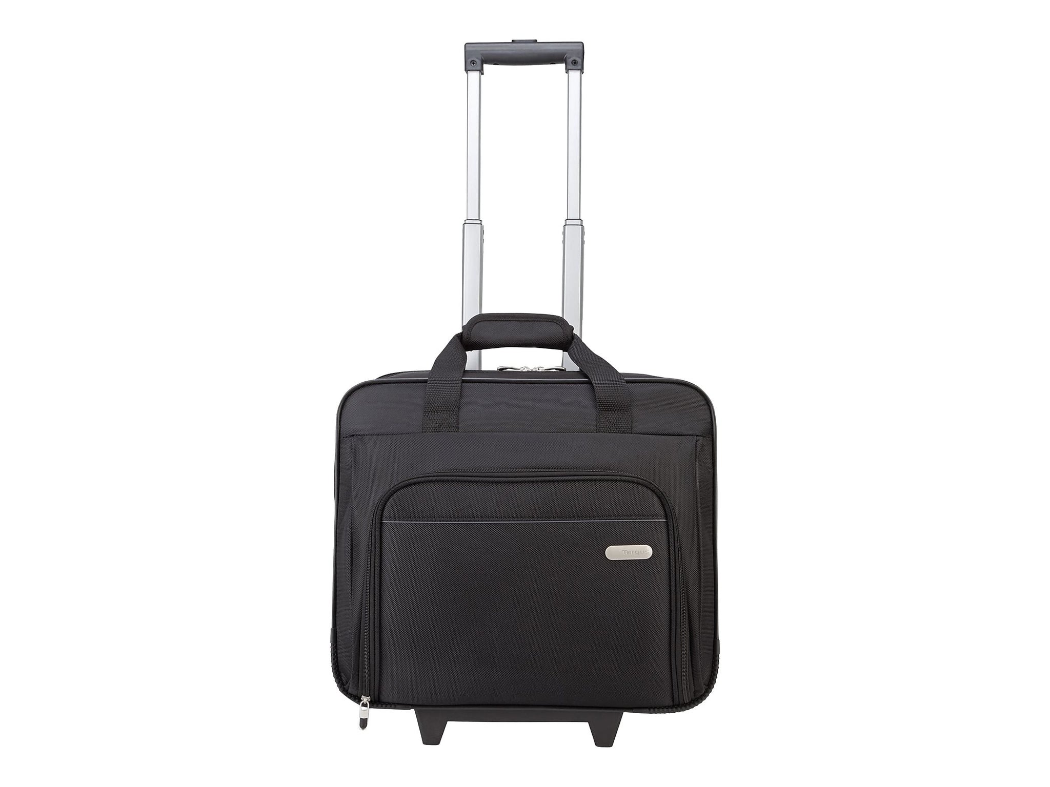 Targus Laptop Rolling Briefcase, Black Polyester
