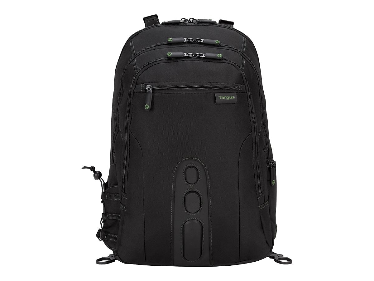 Targus Spruce EcoSmart Backpack, Black/Green