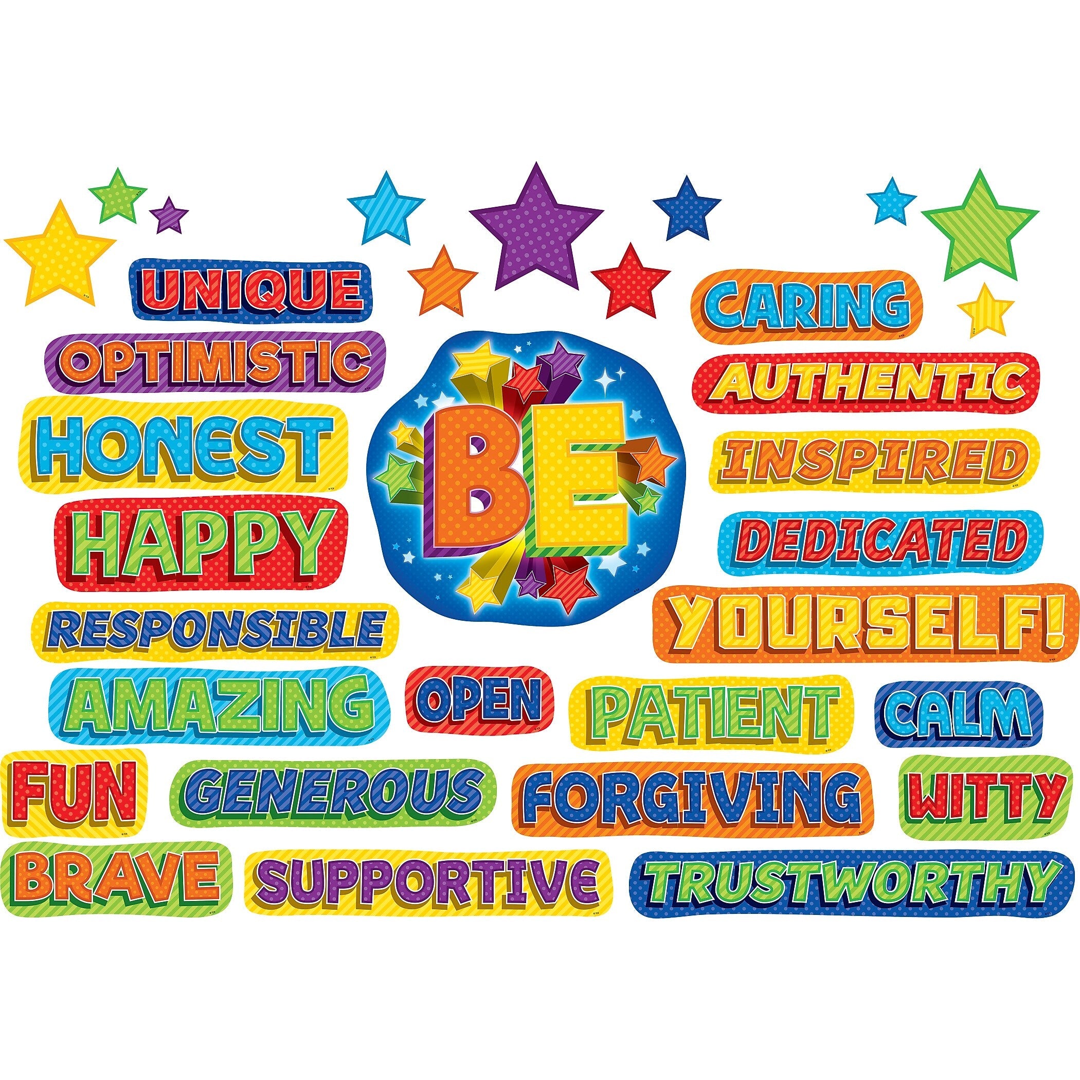 Teacher Created Resources Bulletin Board Display Set, Be Amazing, 12.5