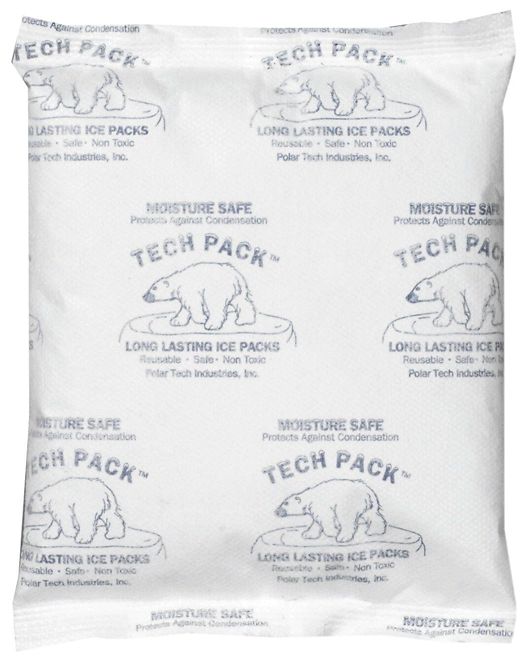 Tech Pack Moisture Resistant Cold Pack, 6 oz., 5.5" x 6", 96/Carton