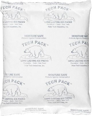 Tech Pack Moisture Resistant Cold Pack, 6 oz., 5.5" x 6", 96/Carton