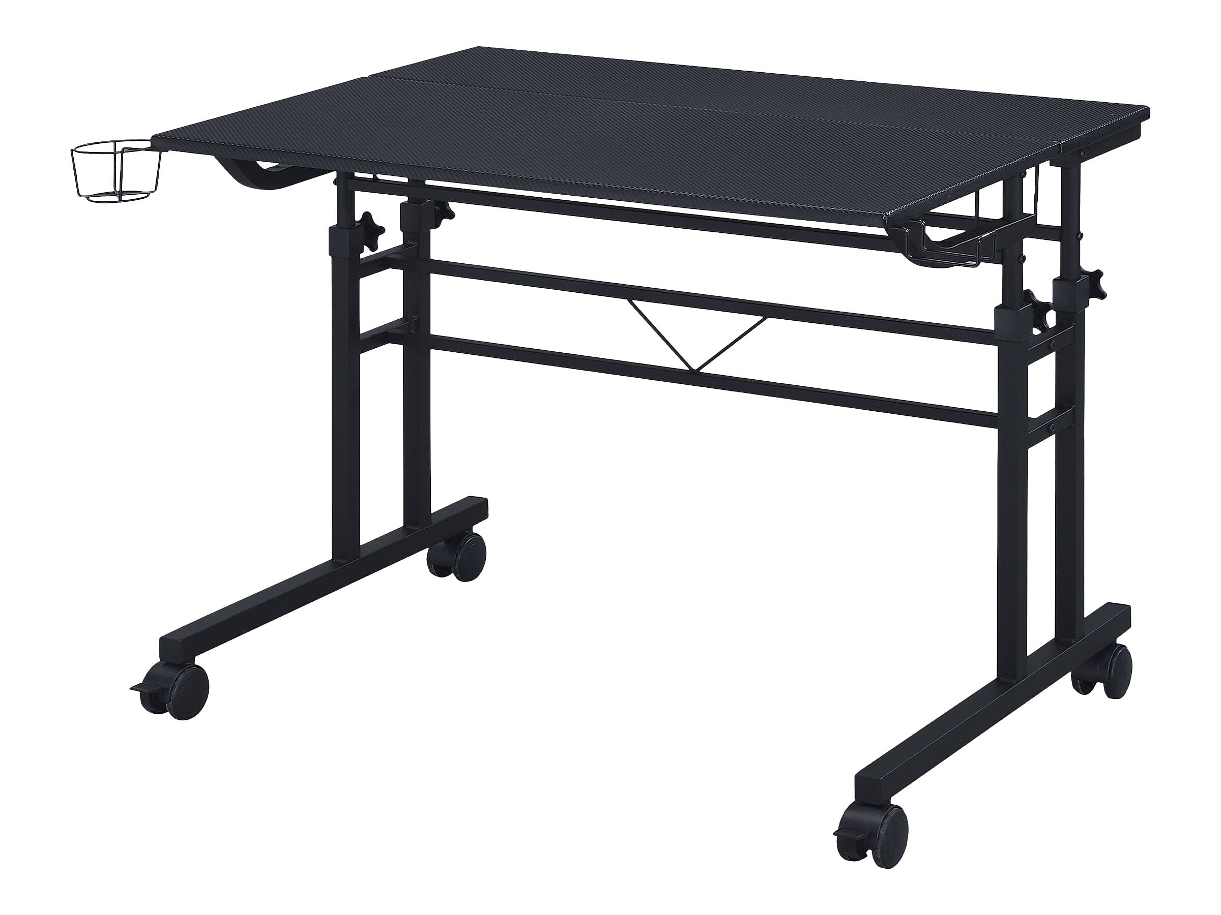 Techni Mobili 36" Mobile Desk, Black