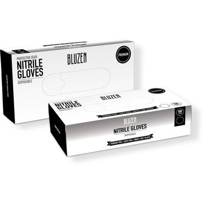 BLUZEN 4 Mil. Nitrile Glove (BLACK, BOX)