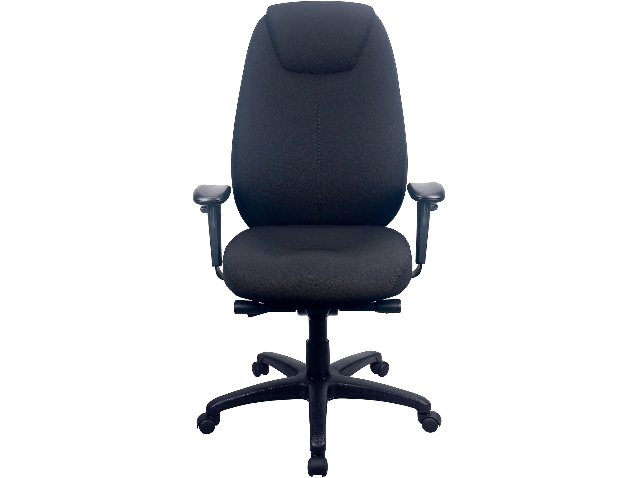 Tempur-Pedic Ergonomic Fabric Swivel Computer and Desk Chair, Black