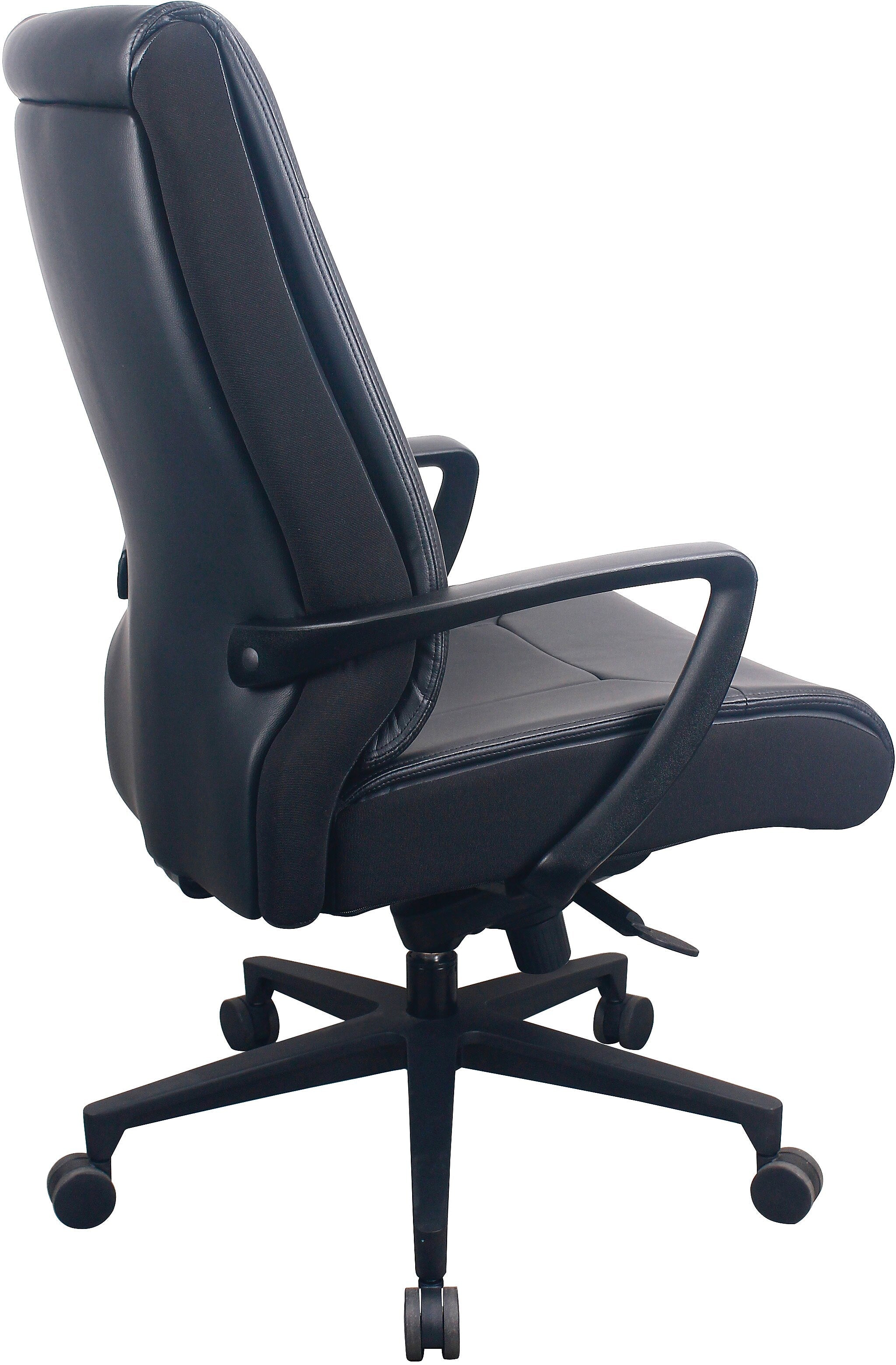 Tempur-Pedic Ergonomic Leather Swivel Executive Chair, Black