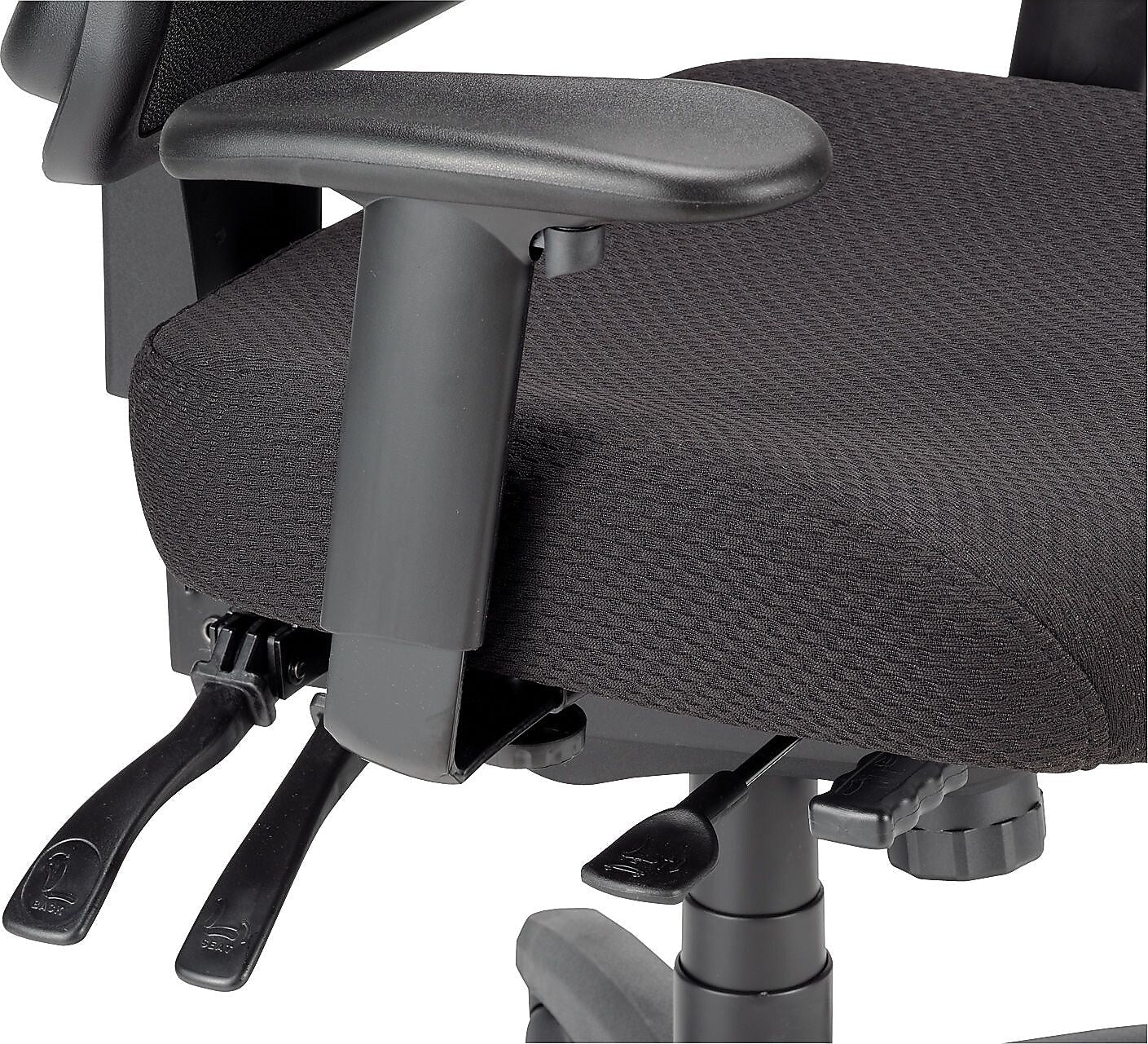 Tempur-Pedic Ergonomic Mesh Swivel Task Chair, Black