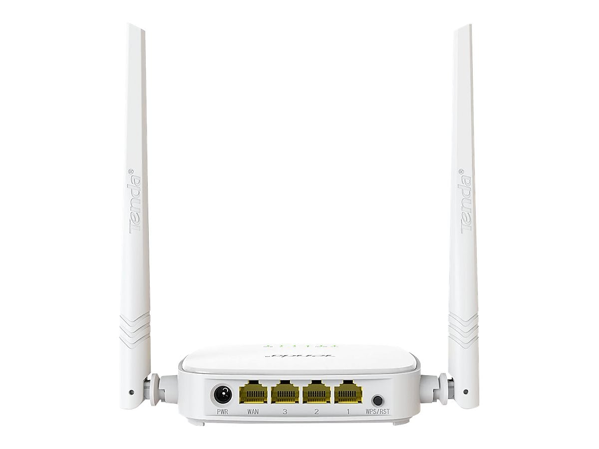 Tenda N300 Single Band Router, White