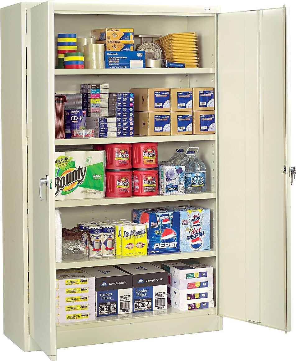 Tennsco 6-Shelf Metal Bookcase, 78