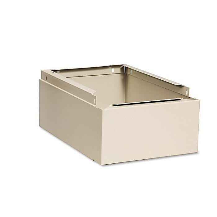 Tennsco Closed Locker Base, Sand, 6"H x 12"W x 18"D