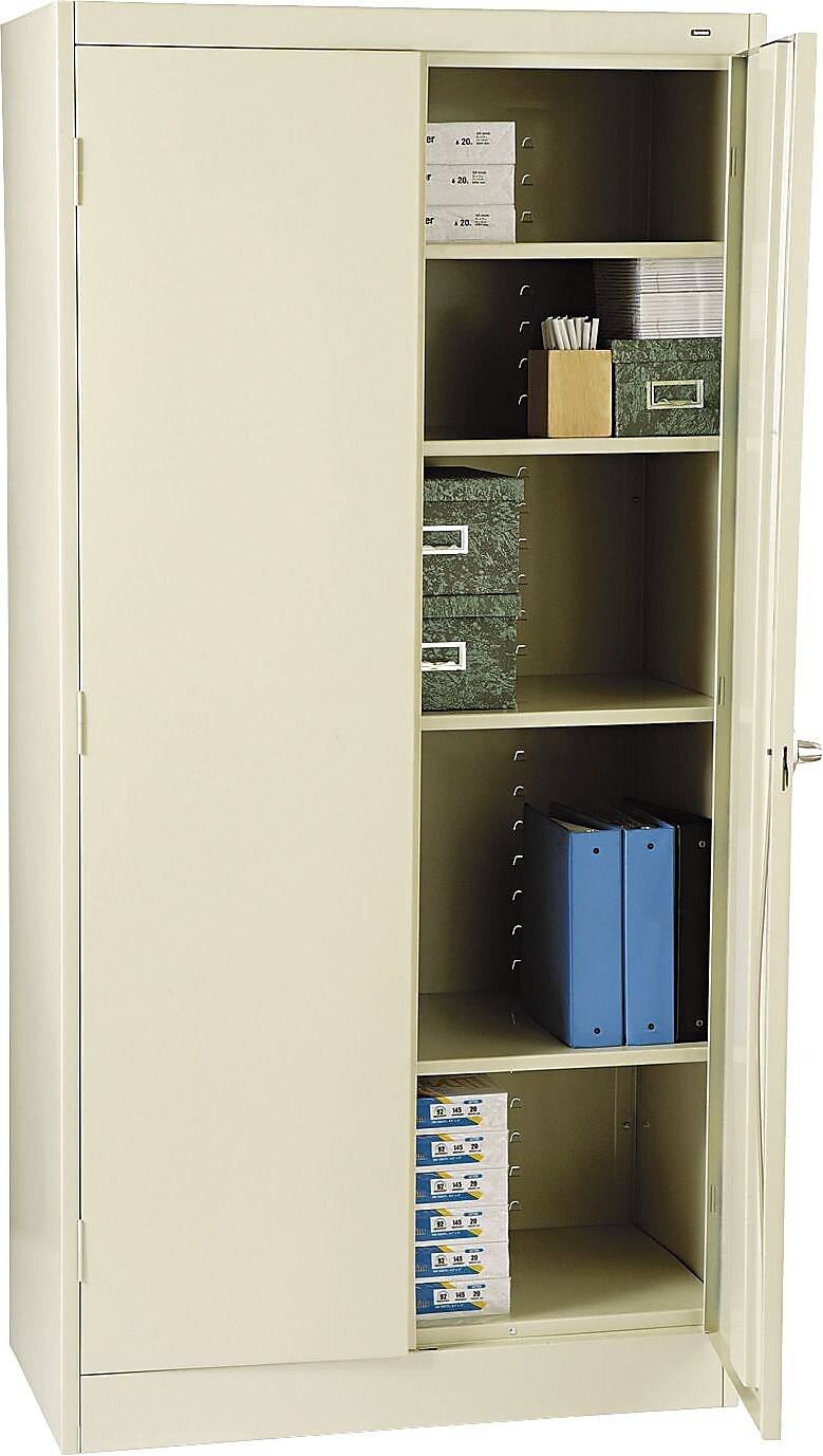 Tennsco® Standard Steel Storage Cabinet, Non-Assembled, 72Hx36Wx18D