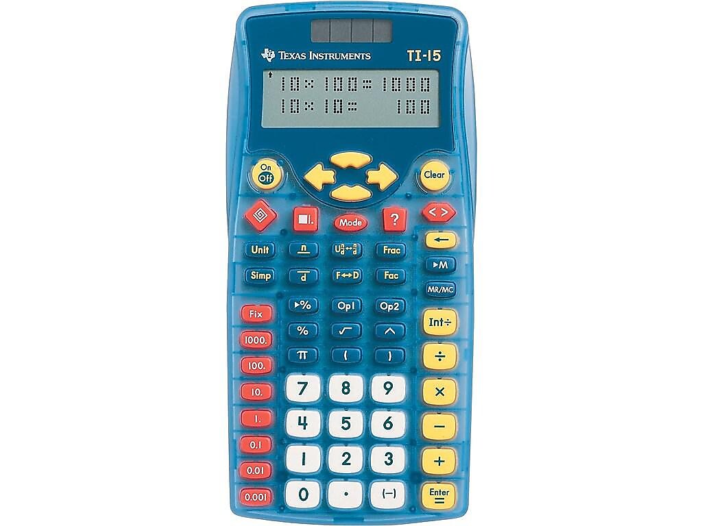 Texas Instruments Explorer 11-Digit Battery/Solar Powered Scientific Calculator, Blue