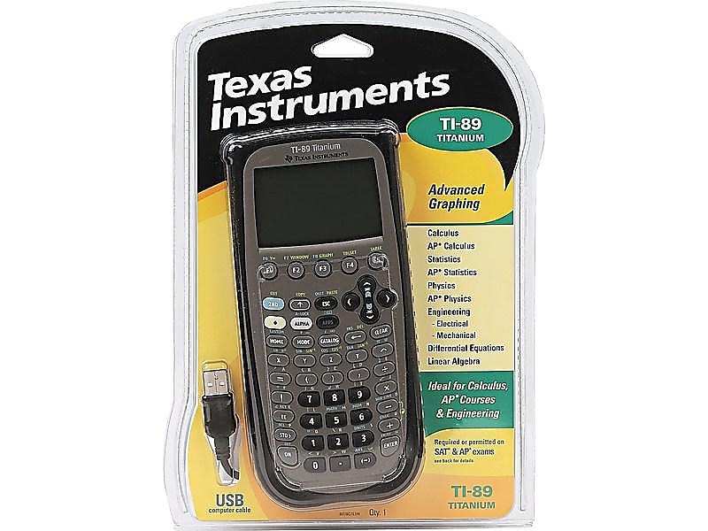Texas Instruments Titanium TI-89 CAS Graphing Calculator, Titanium