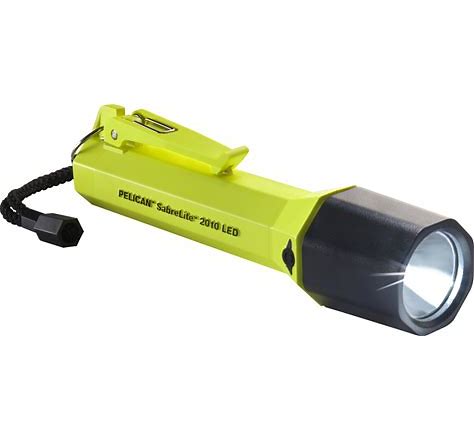 Pelican Sabrelite 2010 LED Flashlight (Yellow)