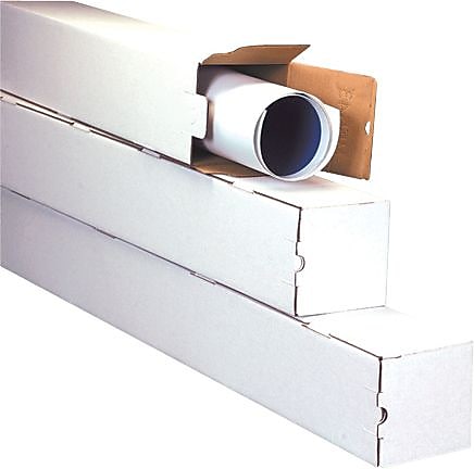 The Packaging Wholesalers 5" x 5" x 37" Square Tube