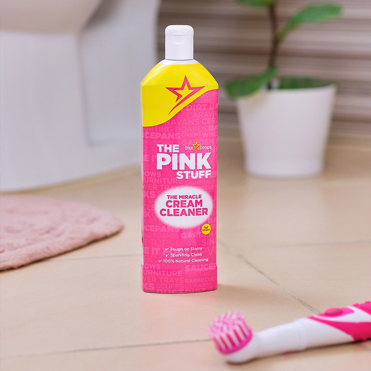 The Pink Stuff The Miracle Cream Cleaner, 16.9 Oz.
