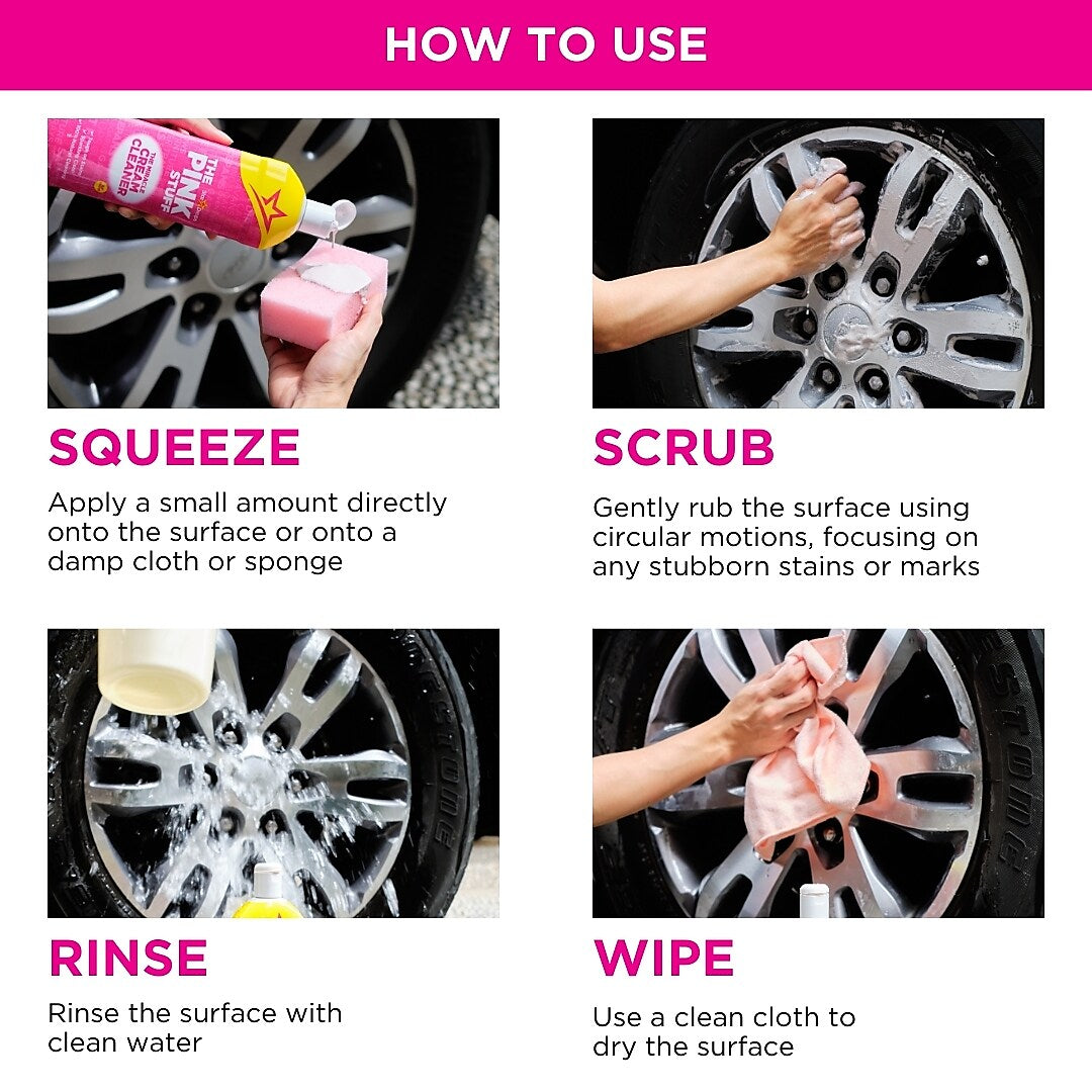 The Pink Stuff The Miracle Cream Cleaner, 16.9 Oz.