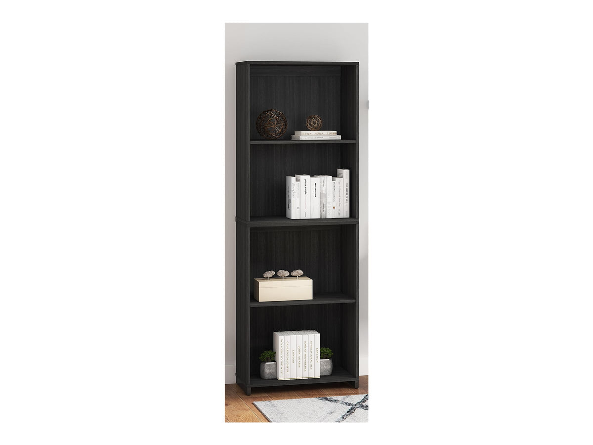 Thomasville Furniture Latimer 2-Shelf 36"H Bookcase, Burnt Ash