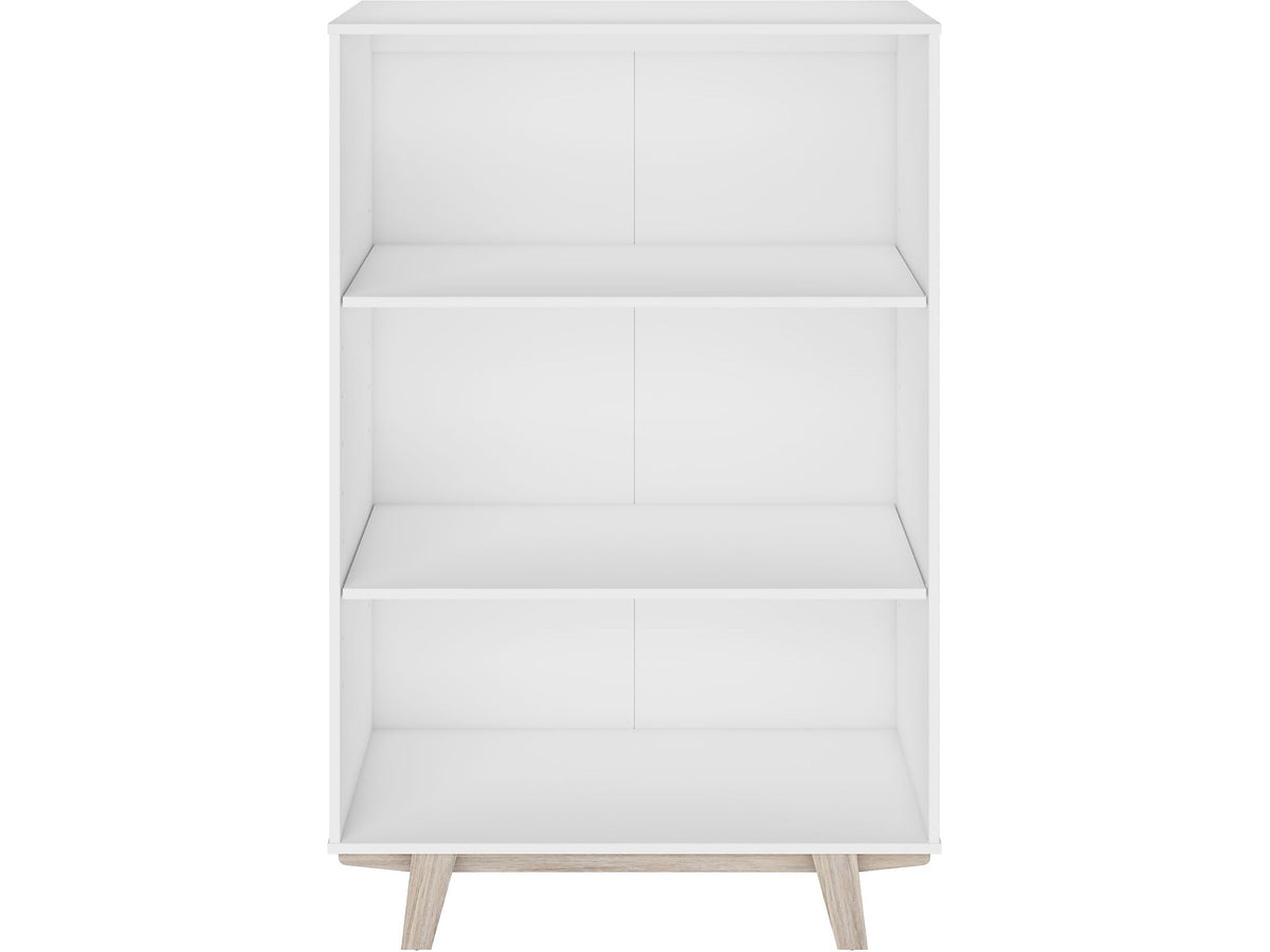 Thomasville Furniture Whitney 3-Shelf 48"H Bookcase, White