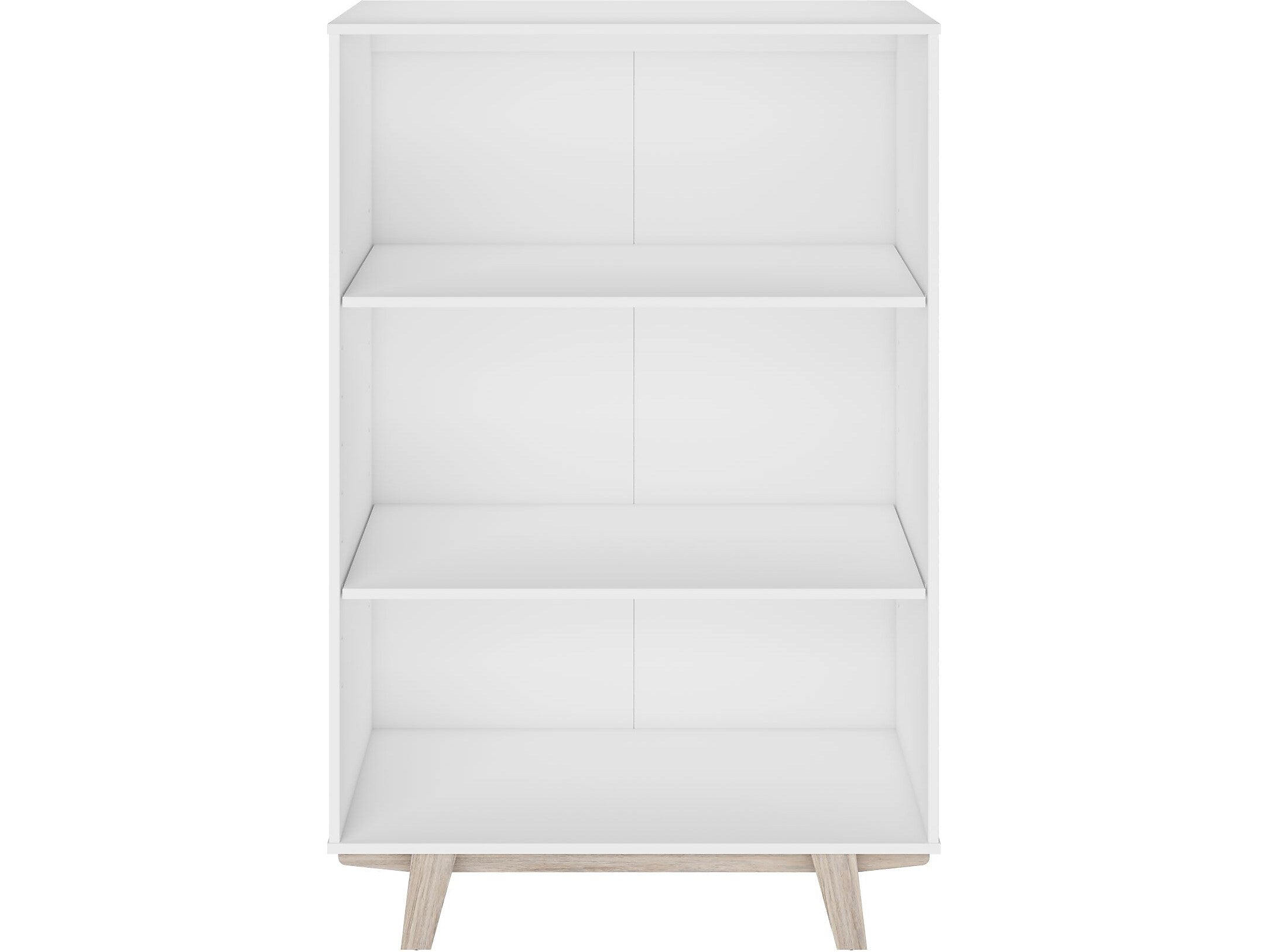 Thomasville Furniture Whitney 3-Shelf 48"H Bookcase, White