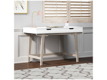 Thomasville Furniture Whitney 48"W Writing Desk, Snowy White