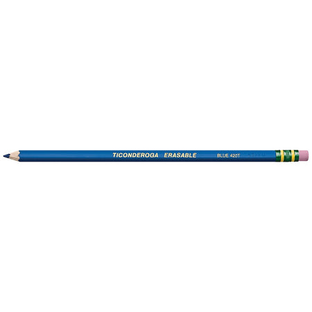 Ticonderoga Colored Pencils, Blue, Dozen