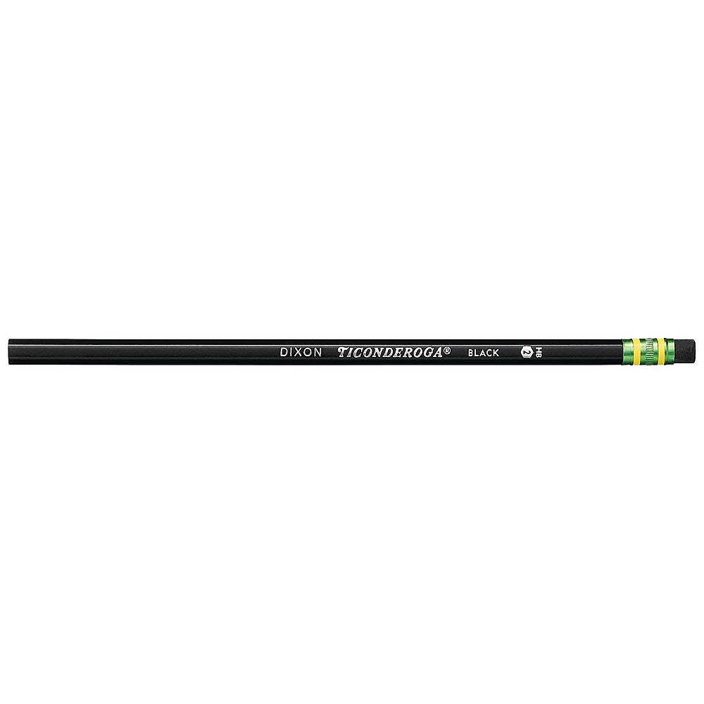 Ticonderoga The World's Best Pencil Wooden Pencil, 2.2mm, #2 Soft Lead, 2 Dozen