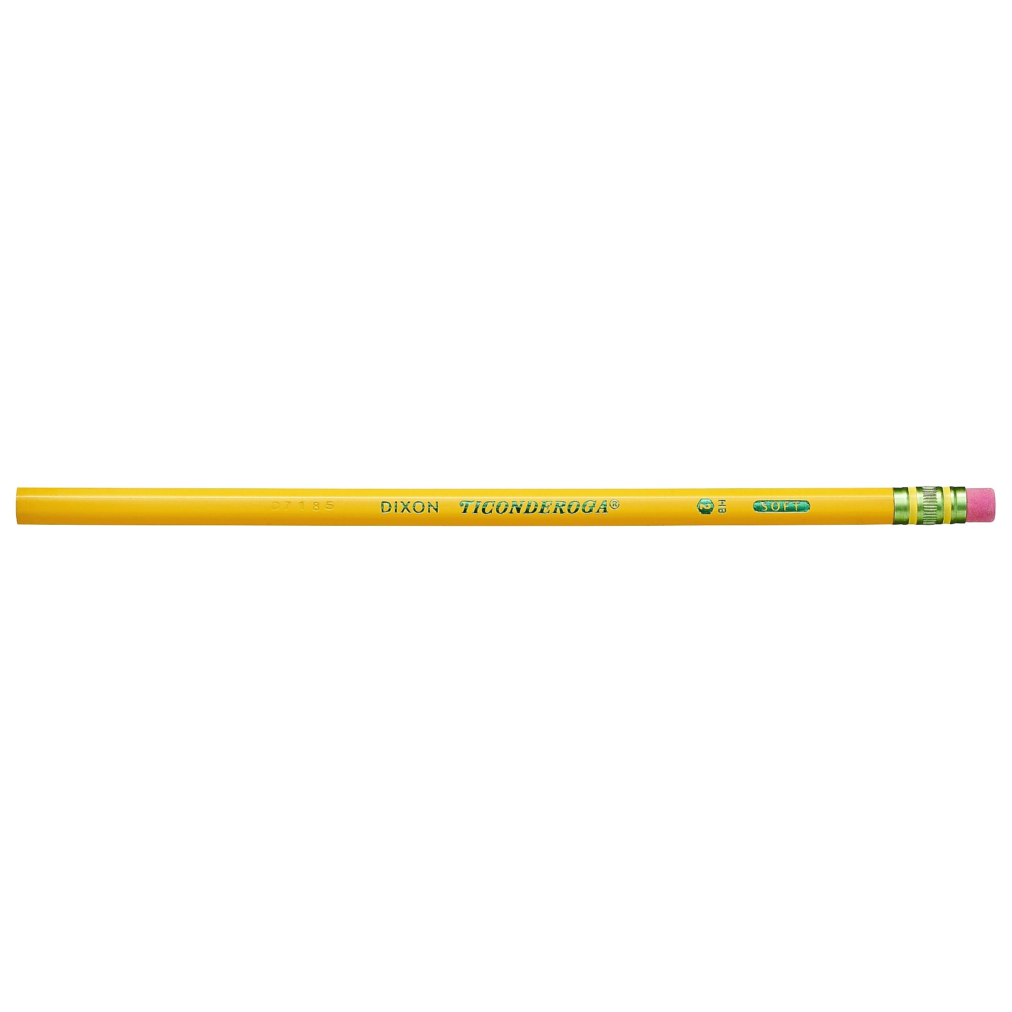 Ticonderoga The World's Best Pencil Wooden Pencil, 2.2mm, #2 Soft Lead, 72/Pack