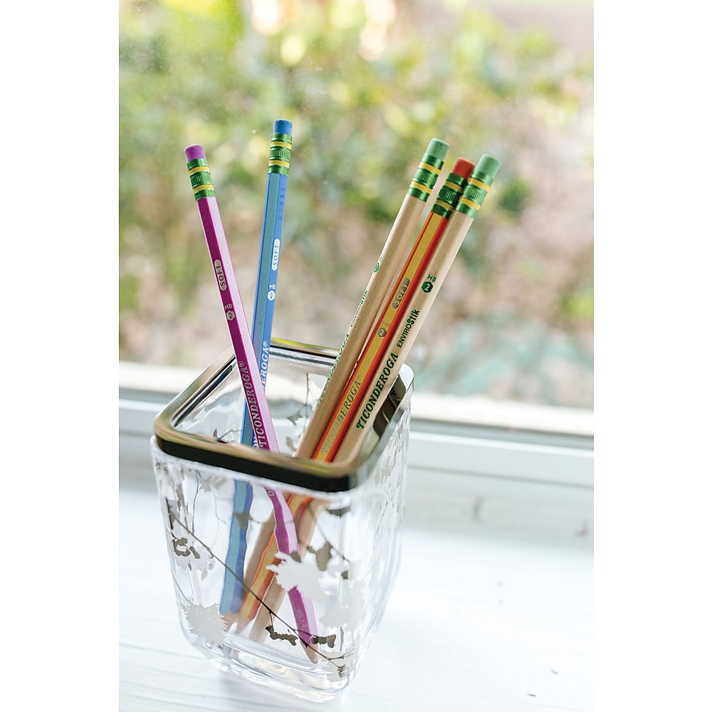 Ticonderoga Wooden Pencil, #2 Soft Lead, Dozen