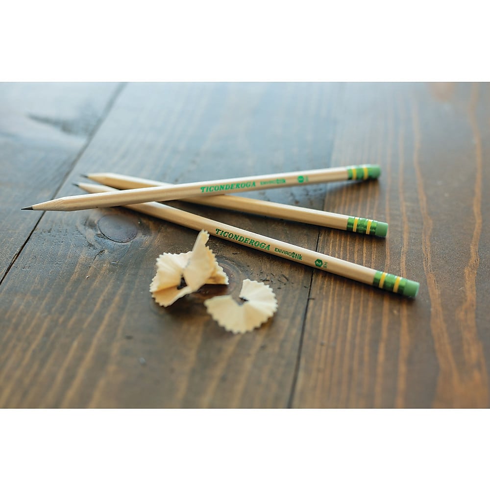 Ticonderoga Wooden Pencil, #2 Soft Lead, Dozen