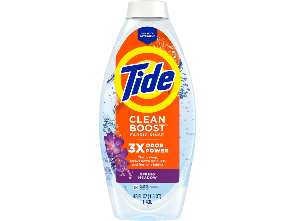 Tide Clean Boost In-Wash Scent Booster, Spring Meadow, 48 fl. oz.