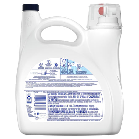 Tide Hygienic Clean HE Liquid Laundry Detergent, Unscented, 94 loads, 146 oz.