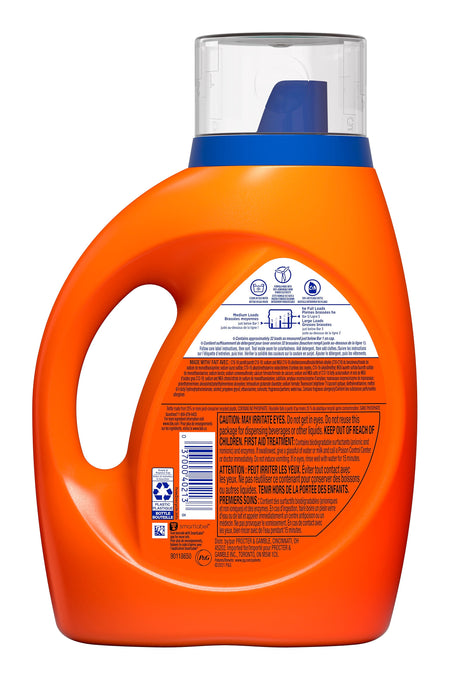 Tide Laundry Detergent, 32 loads, 46 oz., 6/Carton