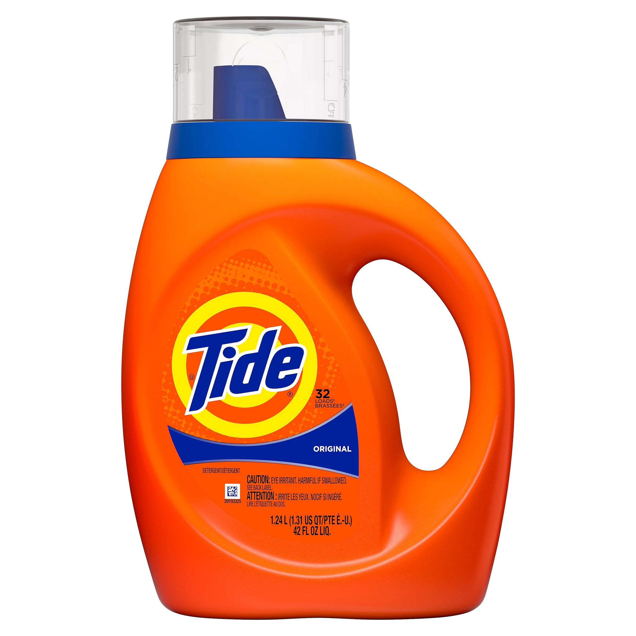 Tide Liquid Laundry Detergent, Original Scent, 42 fl oz, 32 Loads