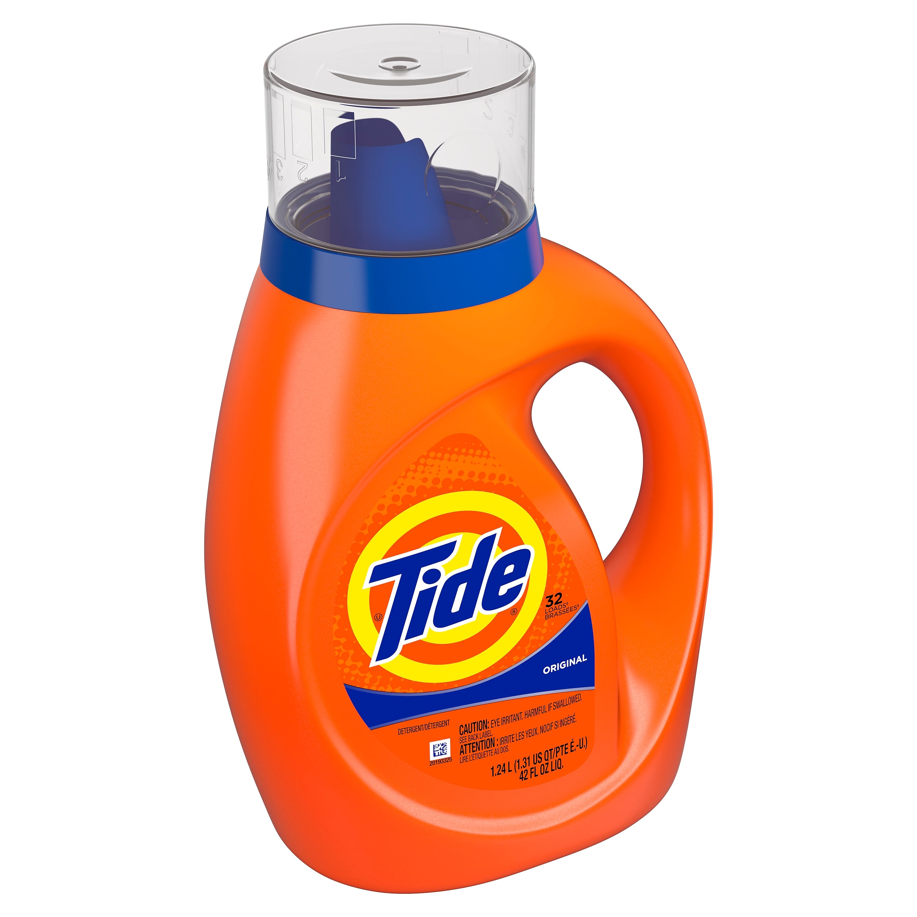 Tide Liquid Laundry Detergent, Original Scent, 42 fl oz, 32 Loads