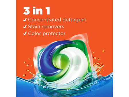 Tide PODS HE Laundry Detergent Capsules, Coldwater Clean Original, 66 Oz., 76/Pack