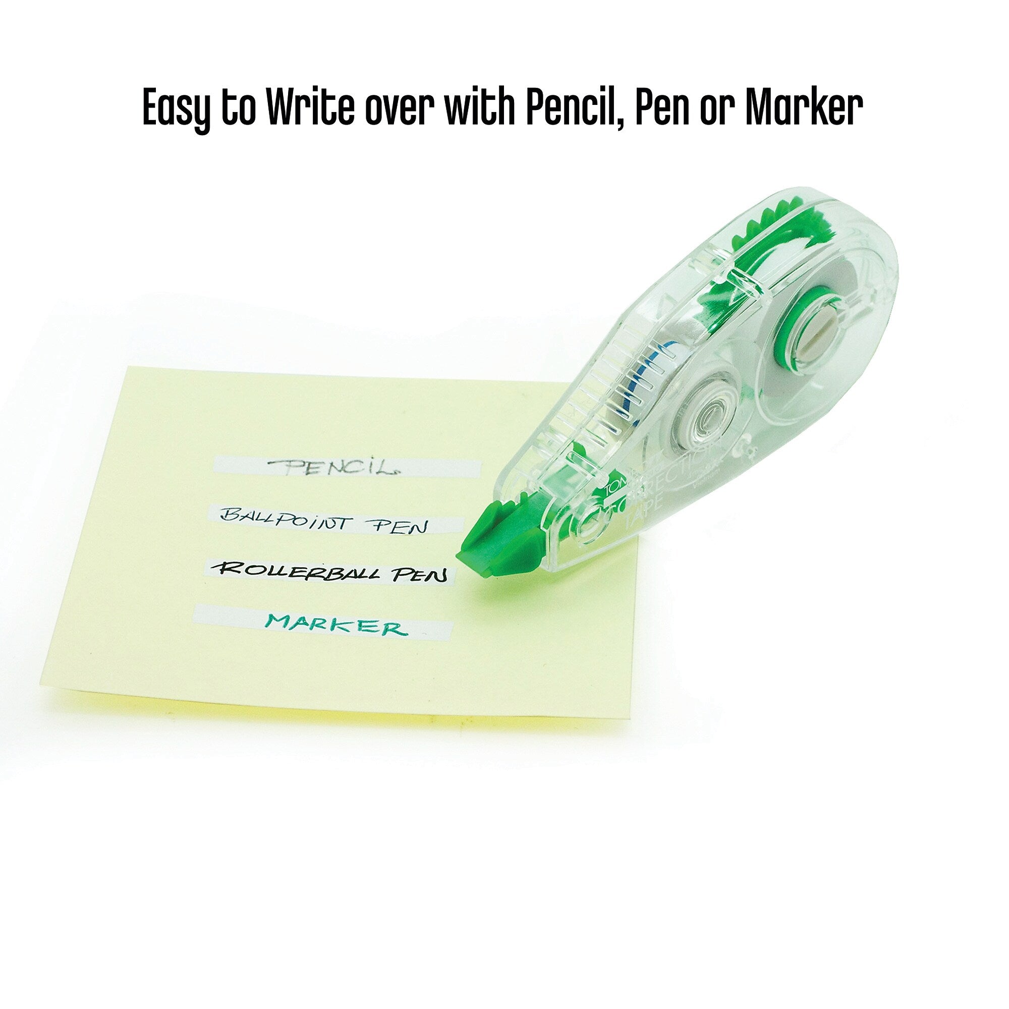 Tombow MONO Mini Correction Tape, White, 10/Pack