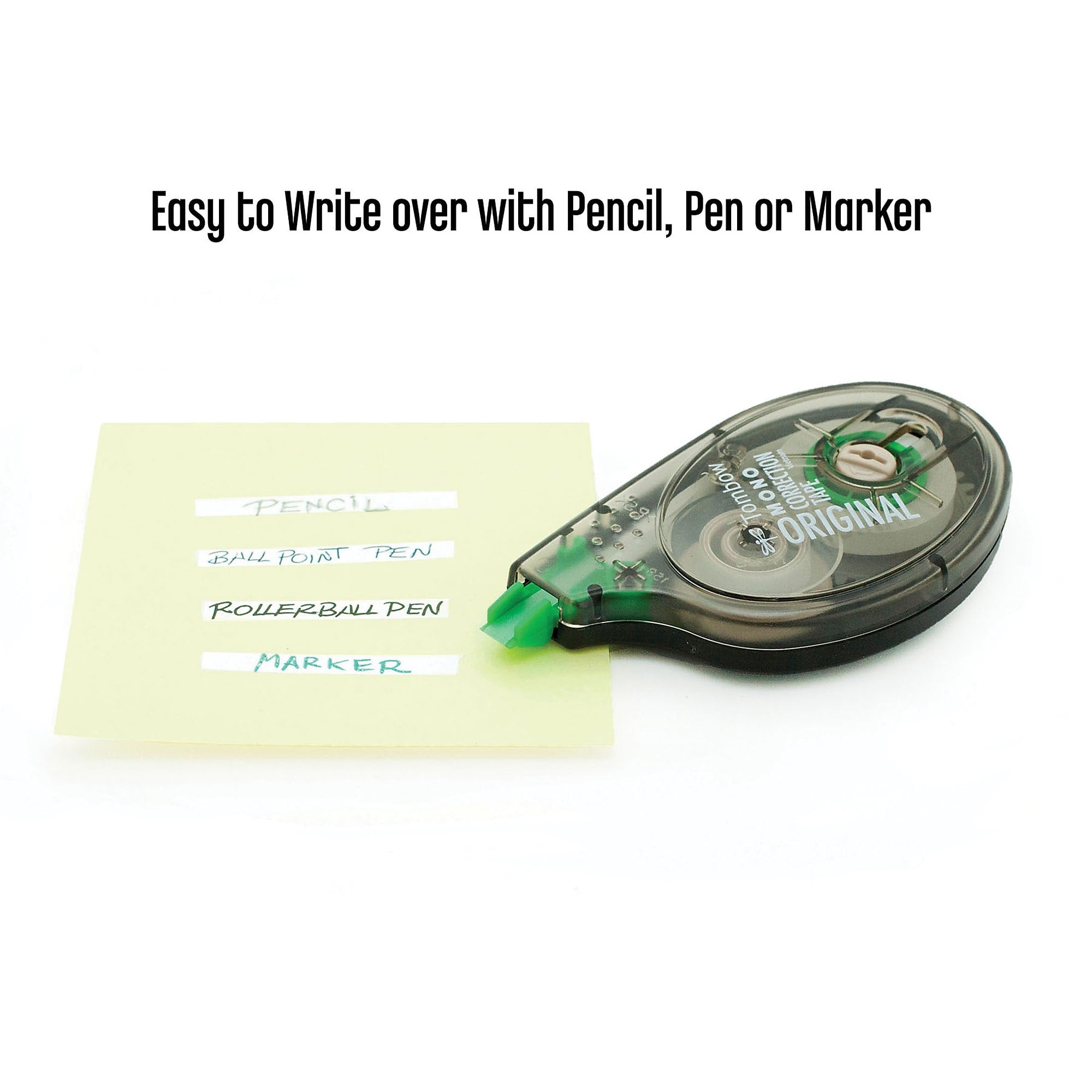 Tombow MONO Original Correction Tape, White, 2/Pack
