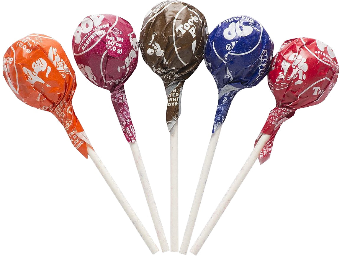 Tootsie Roll Pops Lollipops, Assorted Flavors, 60 oz., 100 Pieces