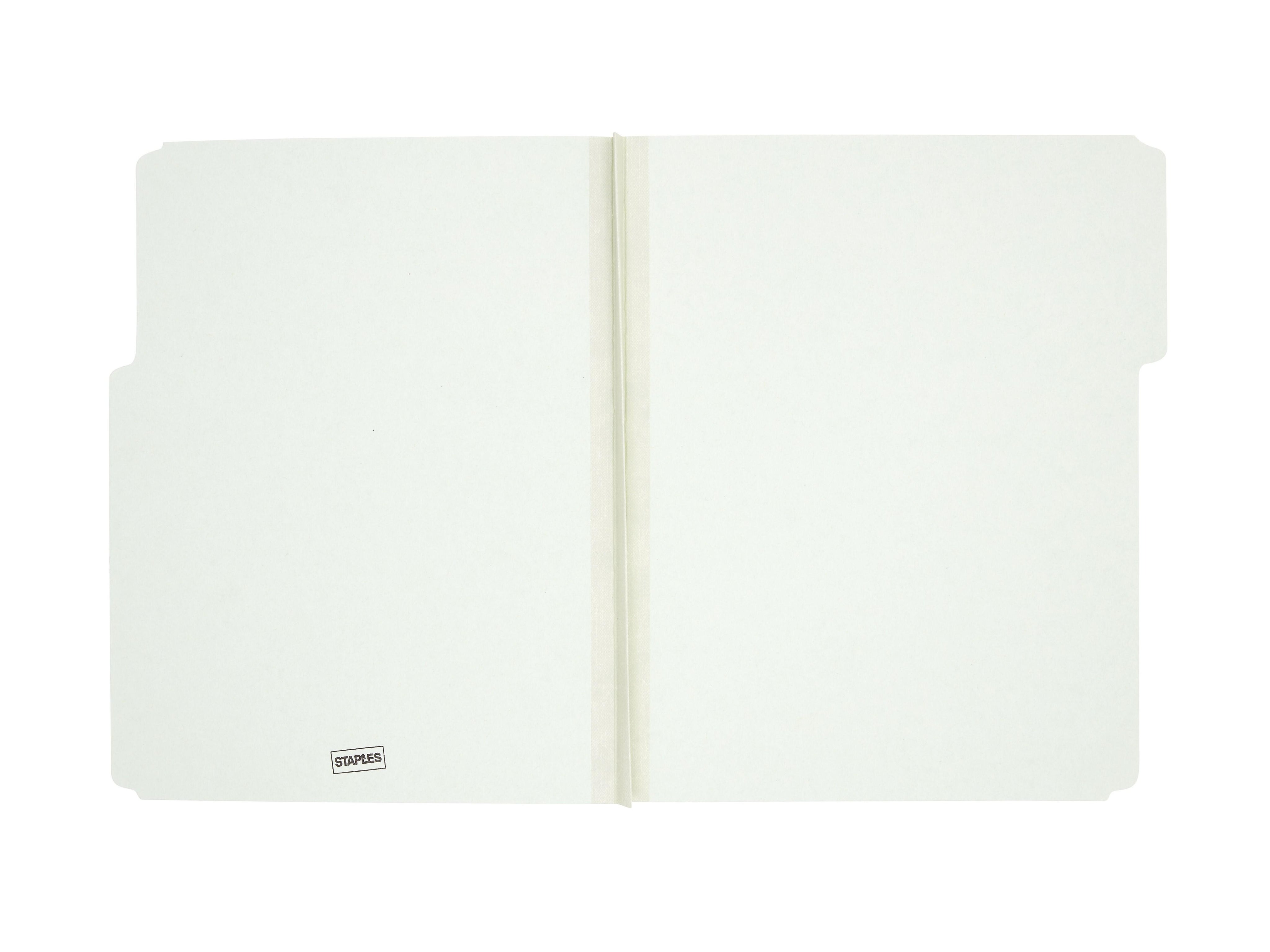 Top Tab Pressboard File Folders, Letter Size, Light Green