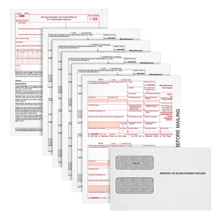 TOPS 2023 1099-MISC Tax Form, 5-Part, 100/Pack